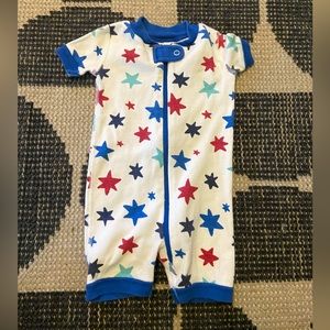 Hanna Andersson Stars Shortie Pajamas - 0-3 mos